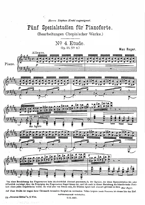 No.4 (after Chopin's Op.25/6)