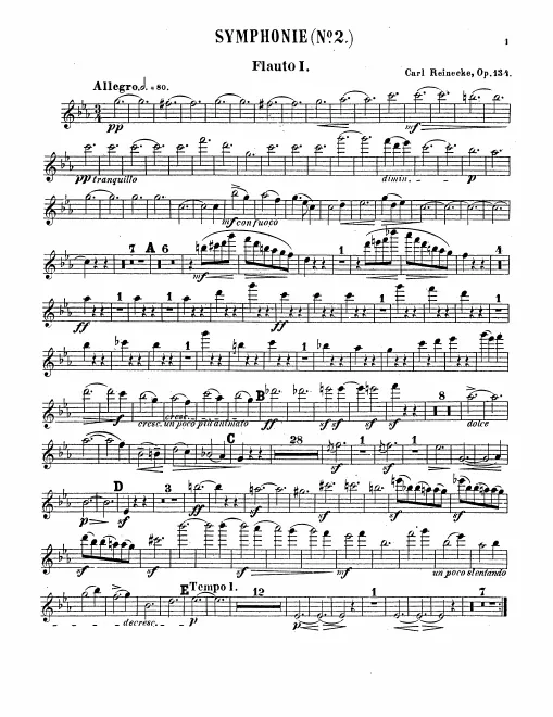 Flute 1, 2