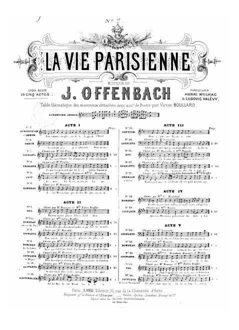 No.7 bis , Rondeau (extrait du duo): "Autrefois plus d'un amant tendre" (Act II, No.7)