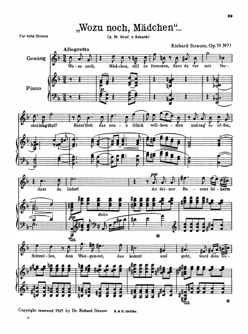 Complete Score (High Voice)