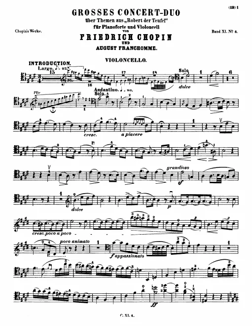 Cello Part