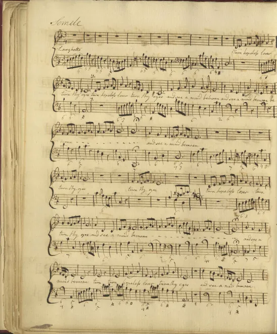 Act I, Sc.2. Aria: Turn, hopeless lover
