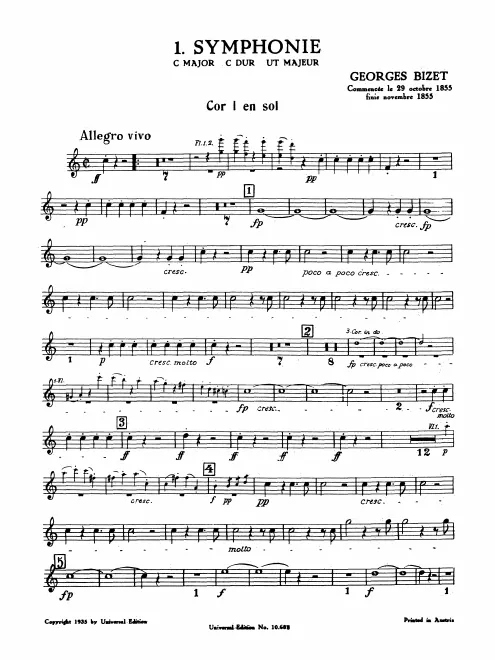 Horn 1 (G)