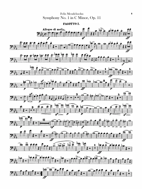 Bassoon 1, 2