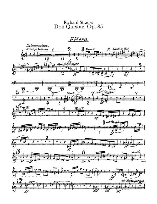 Horn 6 (F)