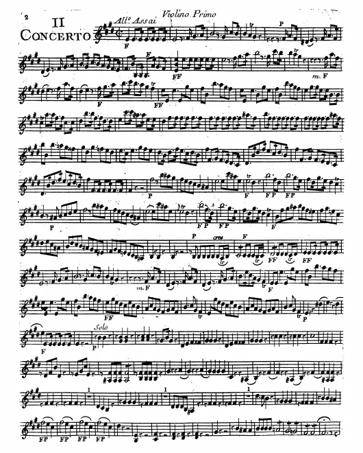 Violins I