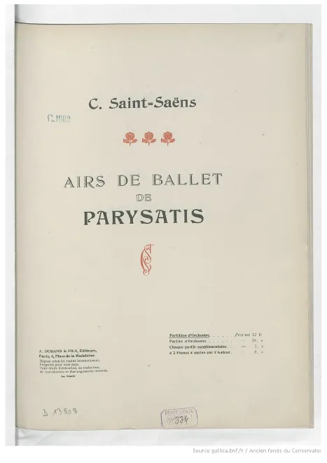 Airs de Ballet