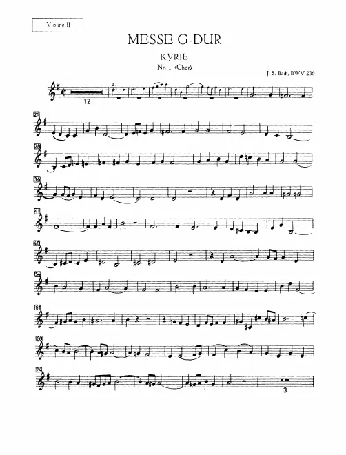 Violins II