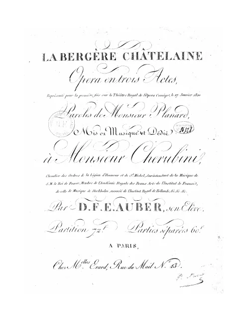 Preliminaries Overture Act I (Nos. 13)
