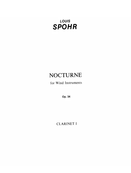 Clarinet 1 (C/B)
