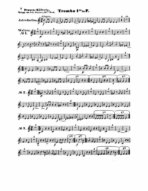 Trumpet 1, 2 (F)