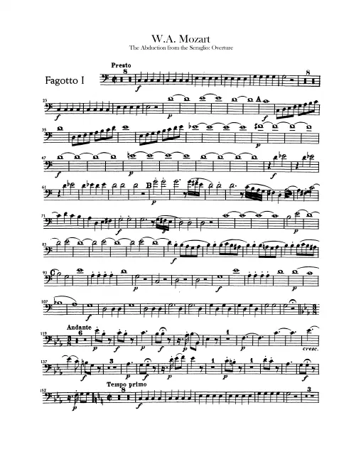 Bassoon 1, 2