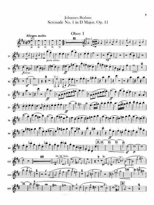 Oboe 1, 2