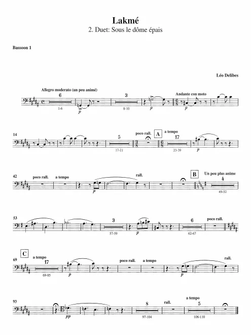 Bassoon 1, 2