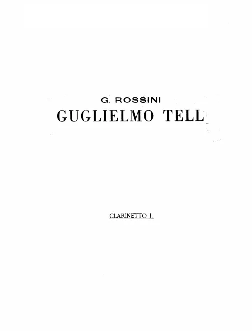 Clarinet 1 (A)