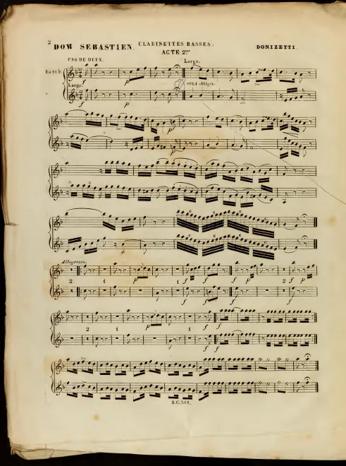 Bass Clarinet 1/2 (B♭)
