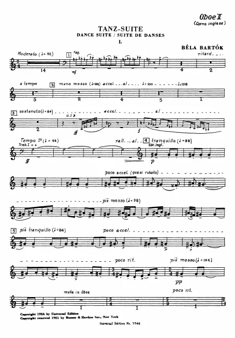 Oboe 2/English Horn