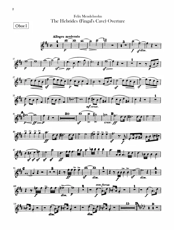 Oboe 1, 2