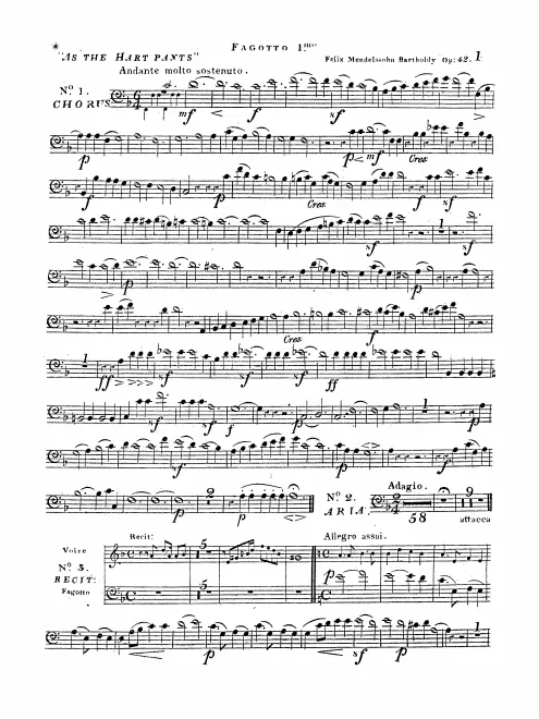 Bassoon 1, 2