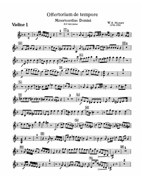 Violins I