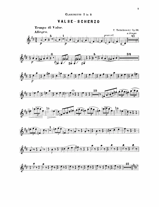 Clarinet 1, 2 (B)