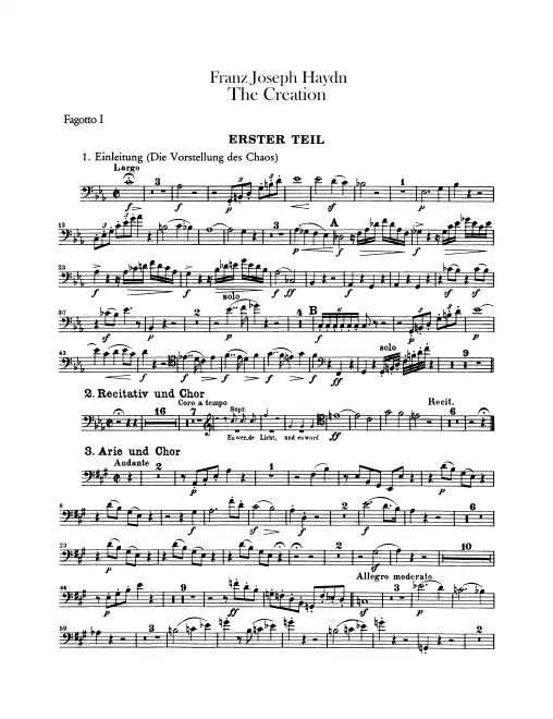 Bassoon 1, 2