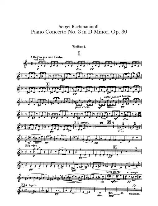 Violins I