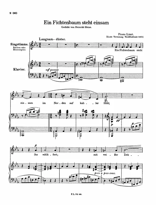 Complete Score (S.309)