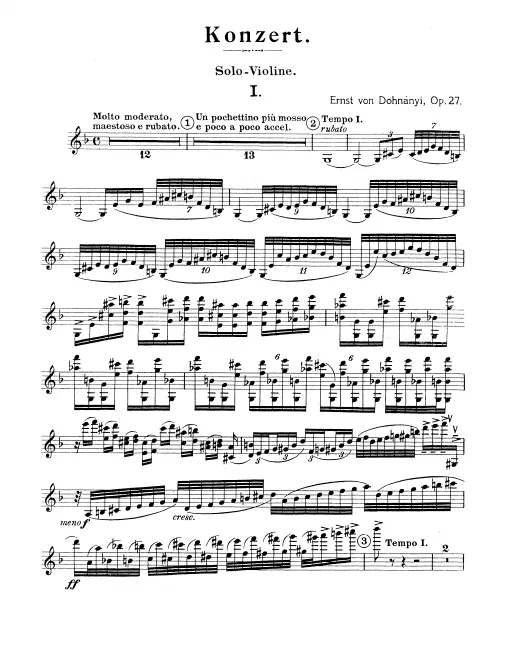 Solo Violin