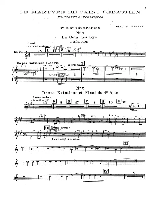 Trumpet 1/2, 3/4 (C)