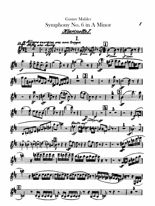 Clarinet 1 (B/A)