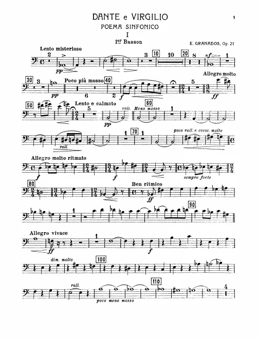 Bassoon 1, 2, 3, Contrabassoon