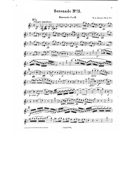 Clarinet 1 (B)