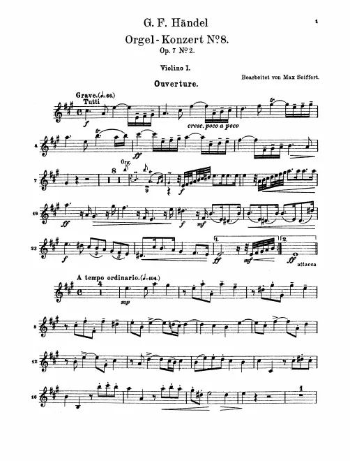 Violins I