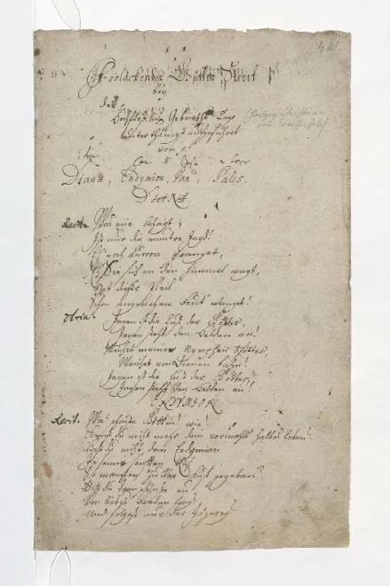 Complete Libretto (BWV 208)