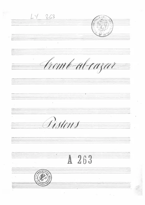 Cornet 1/2 (B, A)