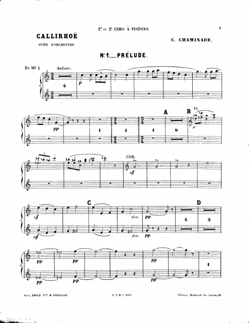Horn 1/2, 3/4 (E)