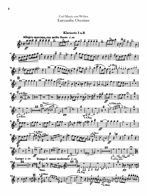 Clarinet 1, 2 (in B♭)