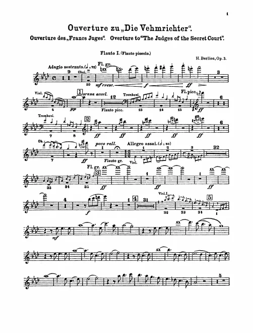 Flute 1/Piccolo, 2/Piccolo