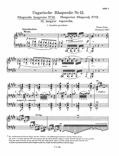 Complete Score (S.244/12)