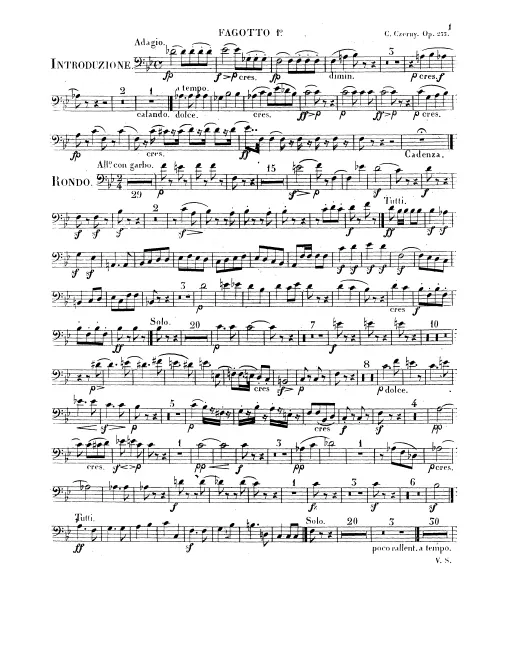 Bassoon 1, 2
