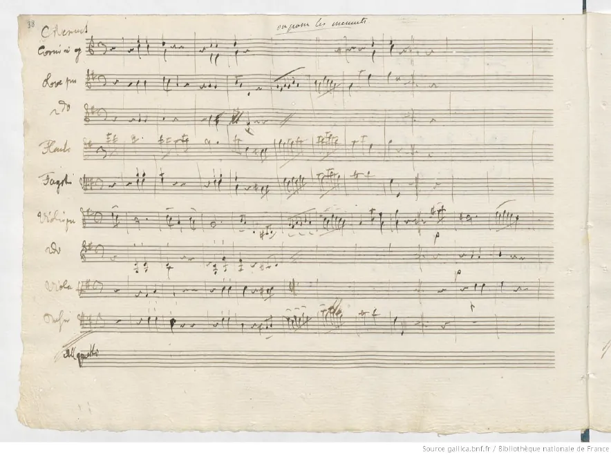 III. Menuet - Allegretto