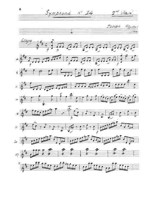 Violins II