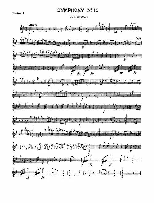 Violins I
