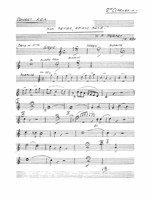Clarinet 2 (A/B)