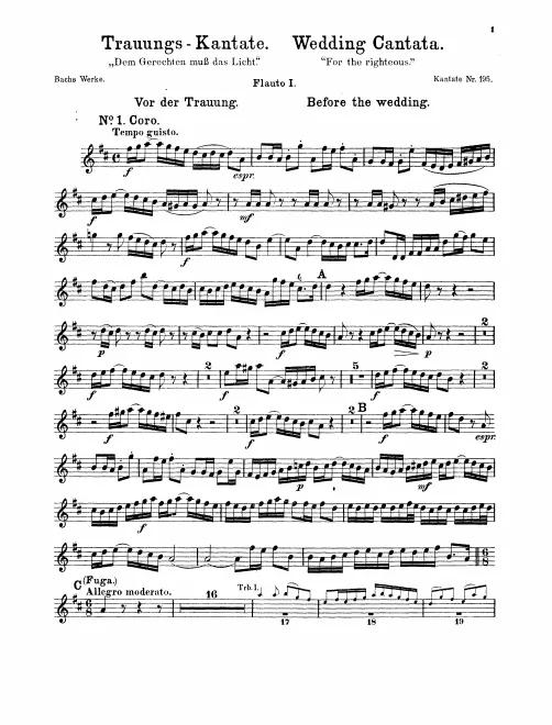 Flute 1, 2