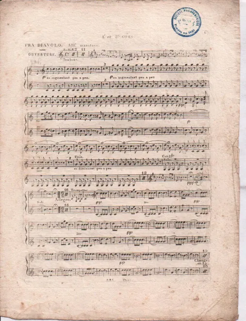 Horn 1/2 (D-A), 3/4 (D)
