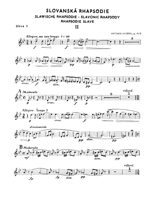 Oboe 1, 2