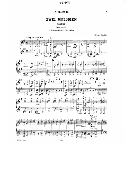 Violins II
