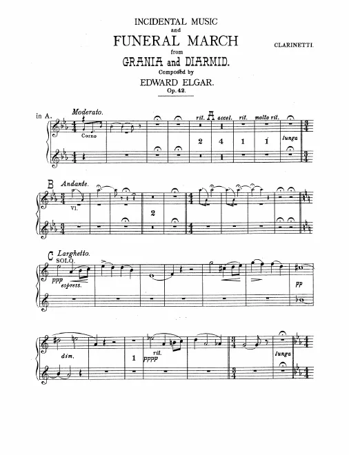 Clarinet 1/2, Bass Clarinet (A)